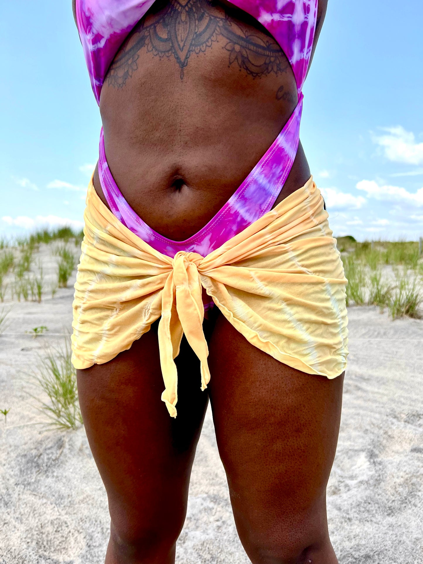 Sunshine Yellow Sarong