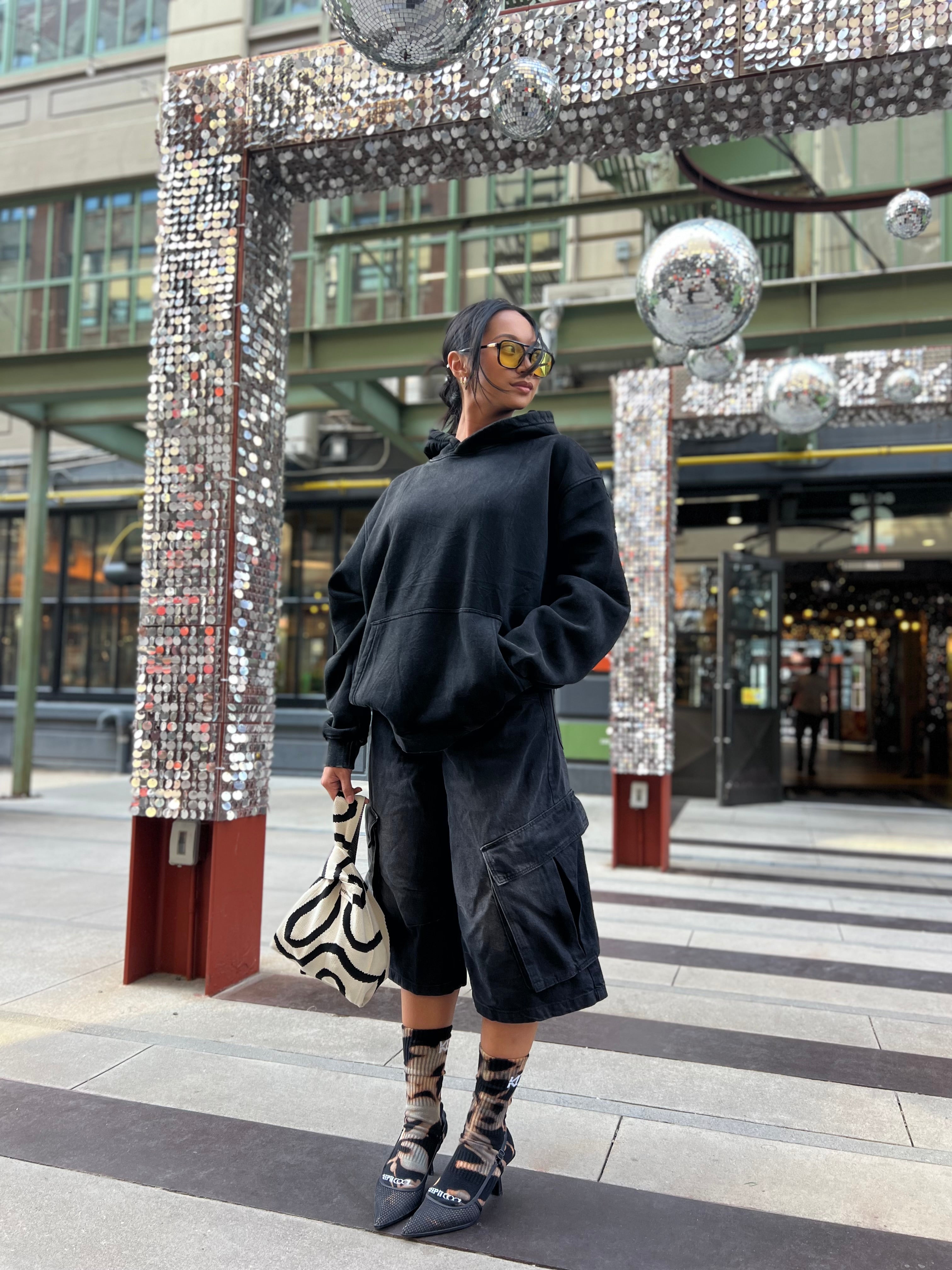 Follow The Lines Handbag