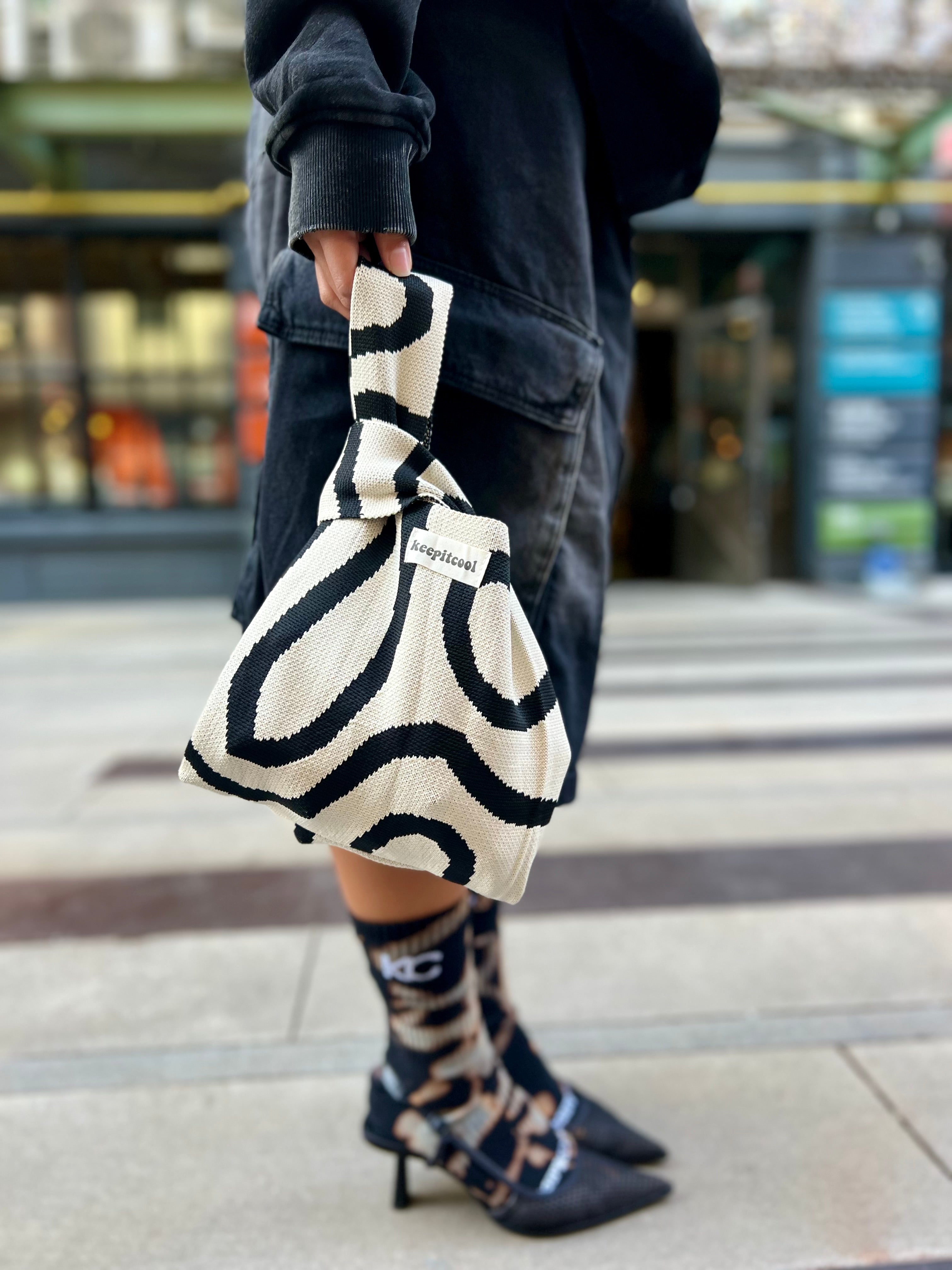 Follow The Lines Handbag