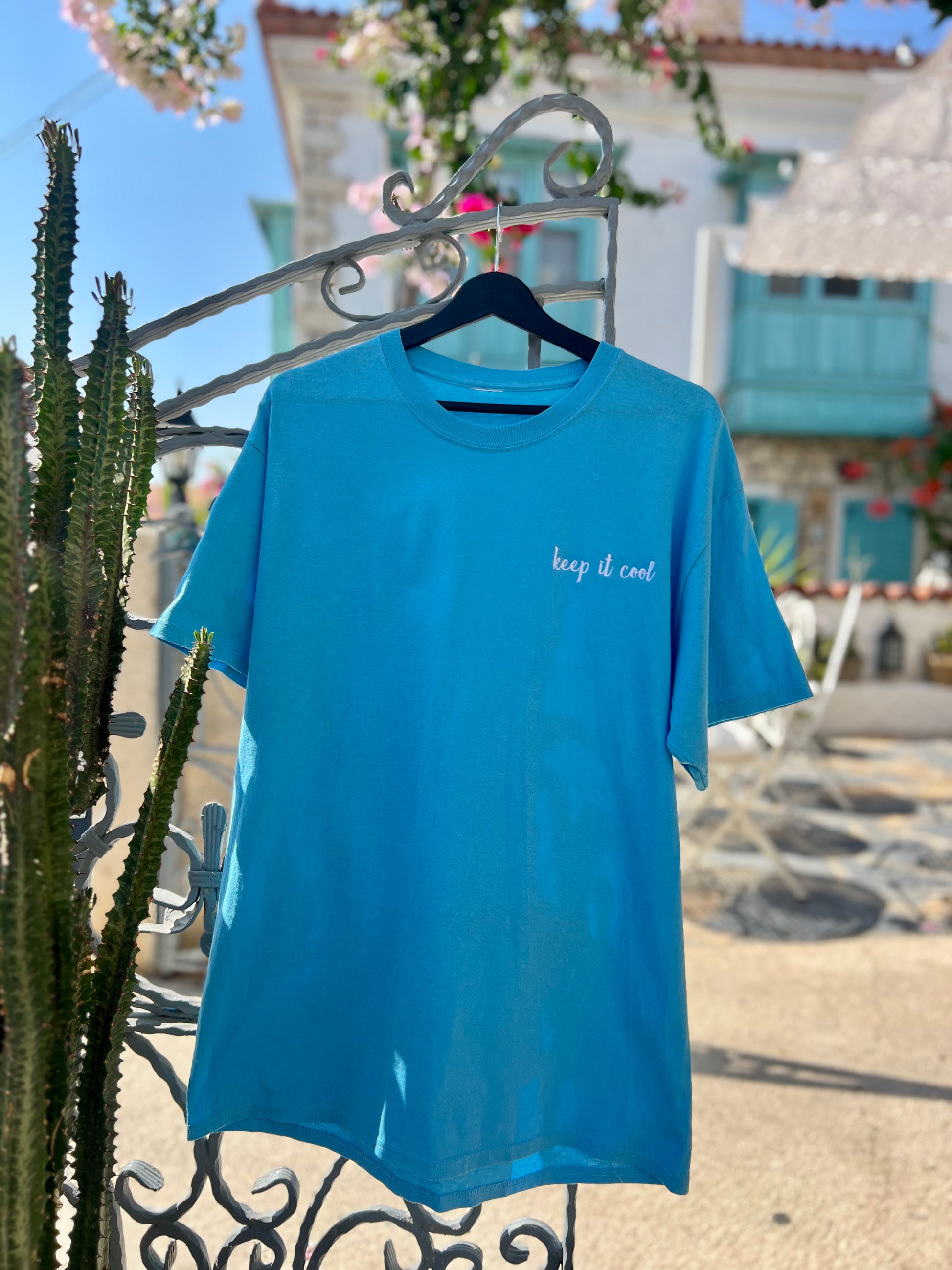 Aquatic Blue Tee