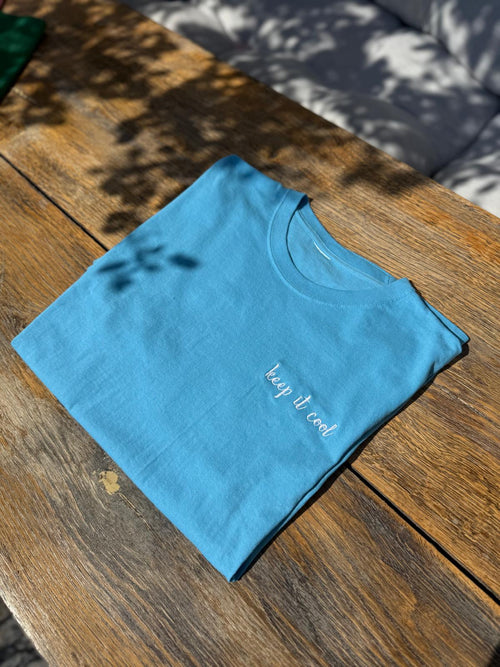 Aquatic Blue Tee