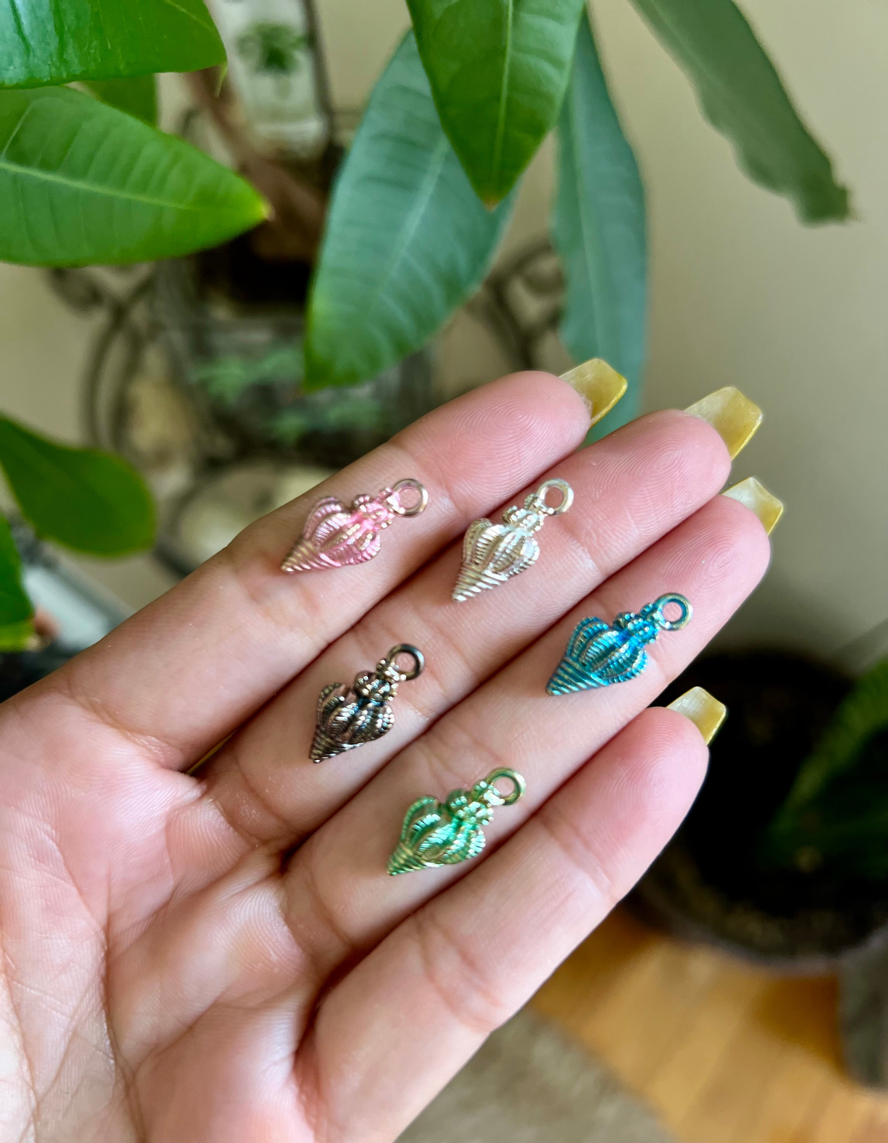 Seahorse Shell Charm