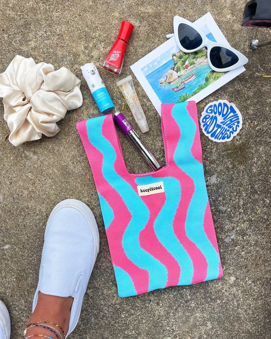 Cotton Candy Swirl Handbag